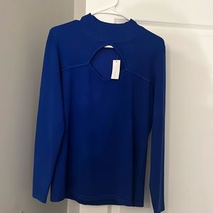 New York & Co Royal blue sweater. New with tags. Size L